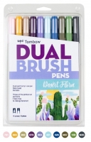 G0 56197 Box/24 Tombow Set/ABT-10 Limited Edition DESERT FLORA Brush Pens - $13.88 ea - 10 pens in case