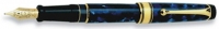 DS 39961 AURORA 996/BA-B BLUE FOUNTAIN PEN Broad Nib