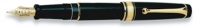 DS 39972 AURORA 997/N-B BLACK FOUNTAIN PEN Broad Nib