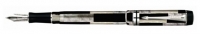49834 Parker Duofold Mosaic Black Centenial Fountain Pen M 49834