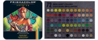 SS 03599 PRISMACOLOR 3599TN Premier Soft Core Colored Pencil Set Tin Case 72 Count -