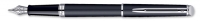 1782298 Waterman Hemisphere Essential Matte Black Chrome Trim Fountain Pen M-Nib [E] S0920830 *